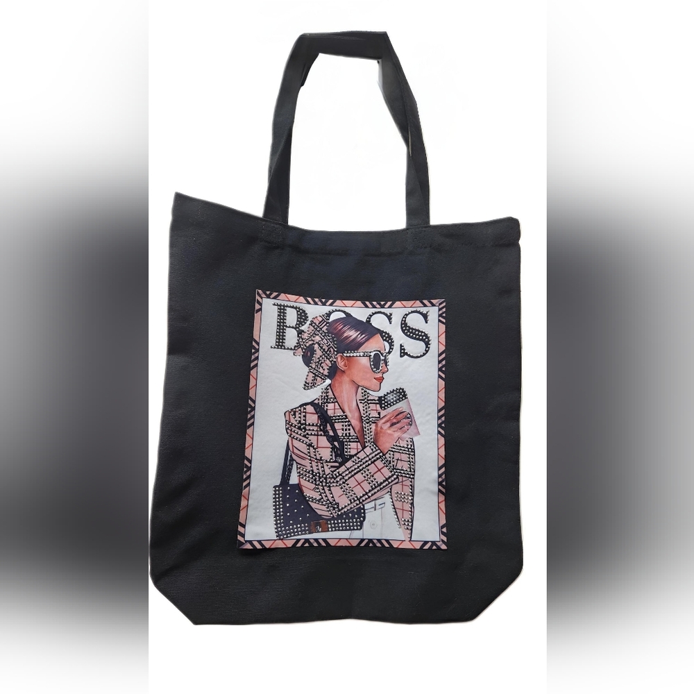 BOSS Custom Designed Statement Tote Bag | Boss Babe Style